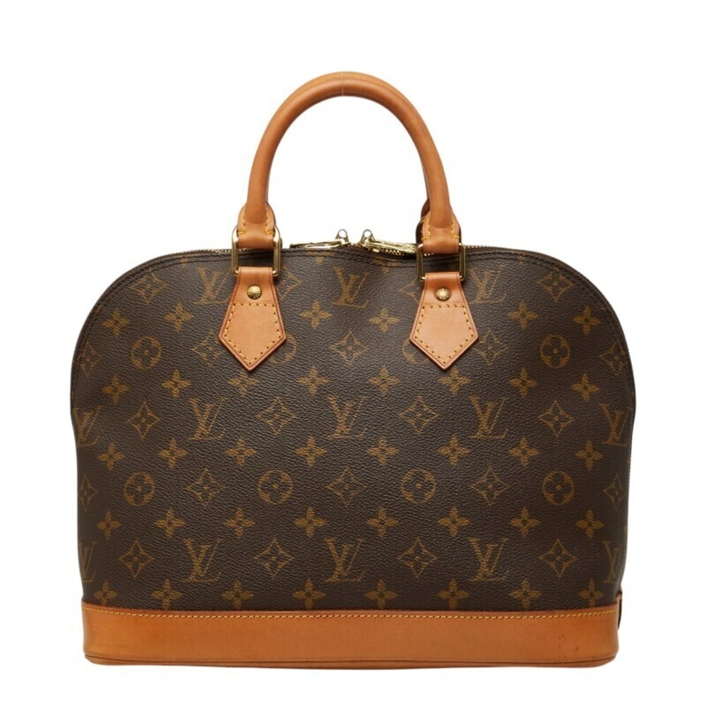 Louis Vuitton Monogram Alma Handbag Brown